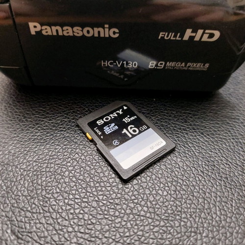 Panasonic HC-V130 Full HD Camera like new