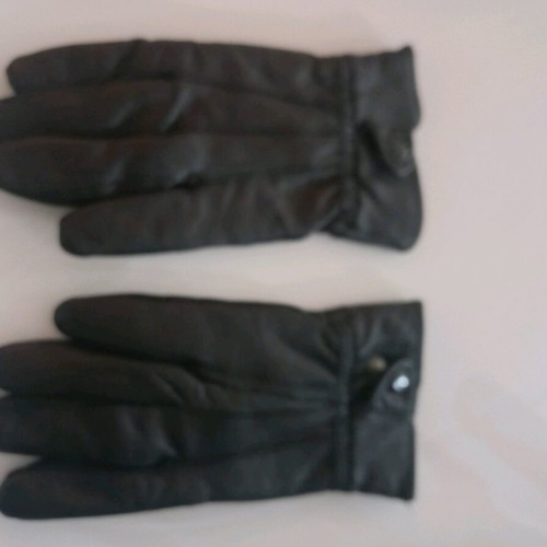 Women's gloves like new, black