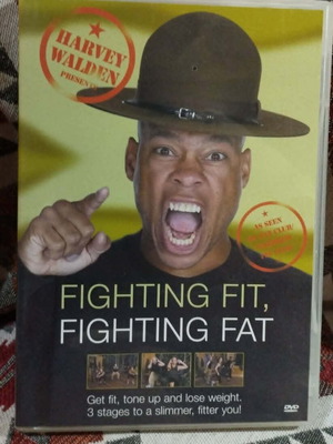 Fighting Fit, Fighting Fat DVD like new, presented by Harvey Walden