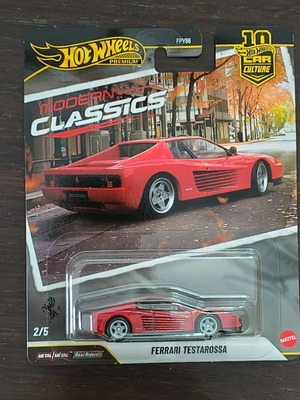 Hot Wheels Ferrari Testarossa diecast car