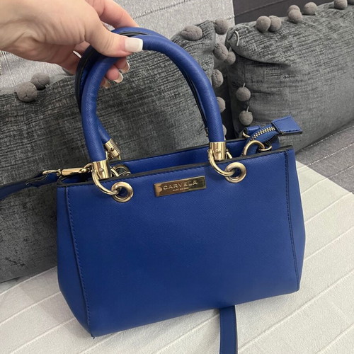 Carvela Kurt Geiger crossbody bag blue new, medium size