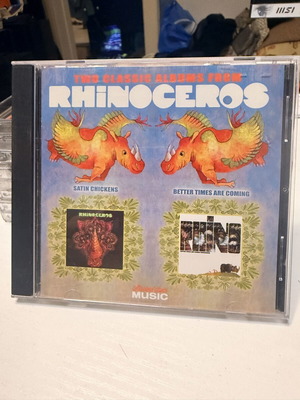 Rhinoceros Satin Chickens / Better Times Are Coming CD like new, rock