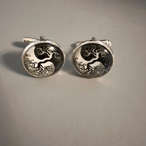 Metal cufflinks new