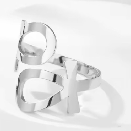 Ankh ring new stainless steel hypoallergenic