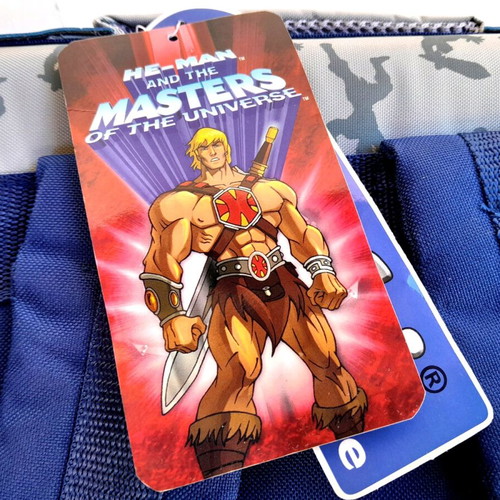 Square school bag He-Man and the Masters of the Universe 2004 new