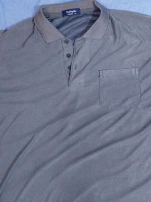 Gray short-sleeve men's shirt XL like new