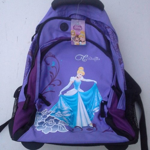 Disney Cinderella School Bag new with wheels and 3 compartments