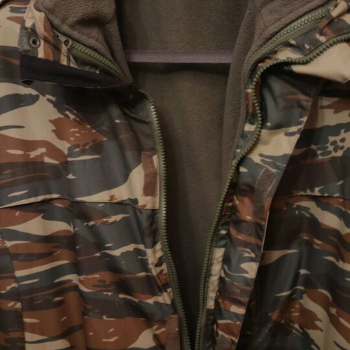 Armymania 3-in-1 waterproof jacket with fleece lining camouflage used