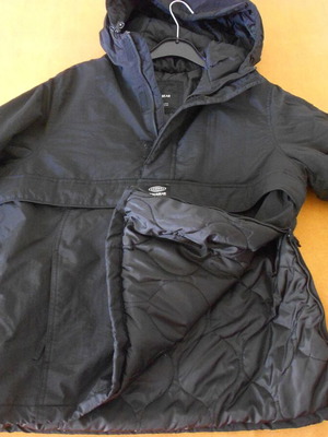Overhead jacket Pull & Bear large black like new winter