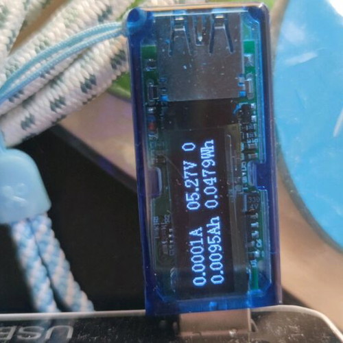 Roffie USB Test Current New Blue Multifunctional Tester