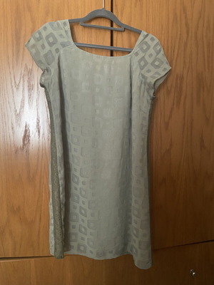 Raxevsky summer dress with lace sides, green, size S