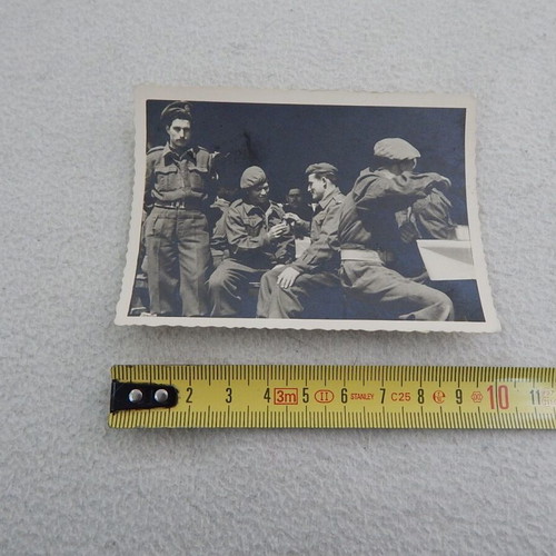 Old photo with soldiers used, Easter in Serres 1953