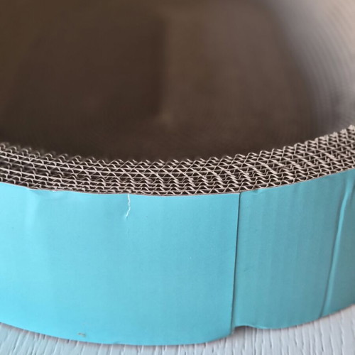 Cat Scratching Bed Funmeowpet Large Blue Paper 60x40x9cm New