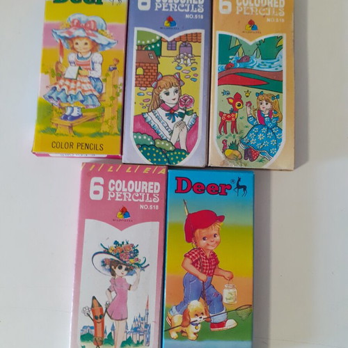 Colored Pencils New, Closed Packs