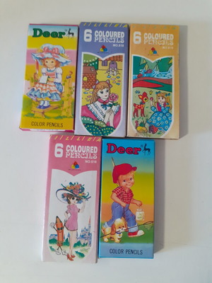 Colored Pencils New, Closed Packs
