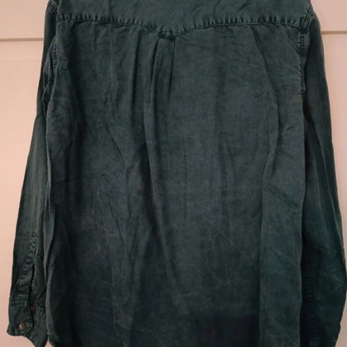 H&M shirt dark green like new, size XL