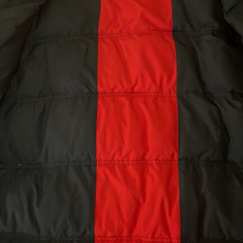 Tommy Hilfiger down jacket like new, blue and red, XXL