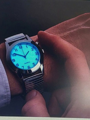 Maximex Pure men's wristwatch new, silver, backlight, minimalist design