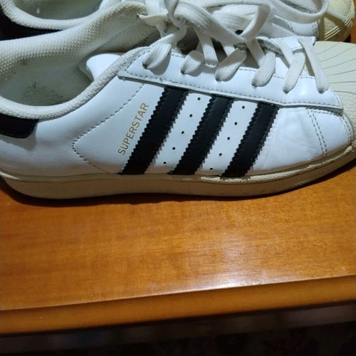 Adidas women's athletic shoes used, size 38, white