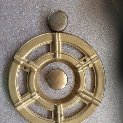 German brass gas stove Bat like new