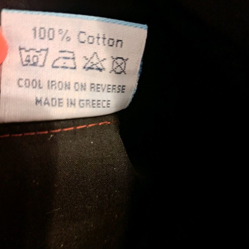 Toiletry bag like new, 100% cotton