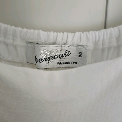 Derpouli summer dress like new, white, size M