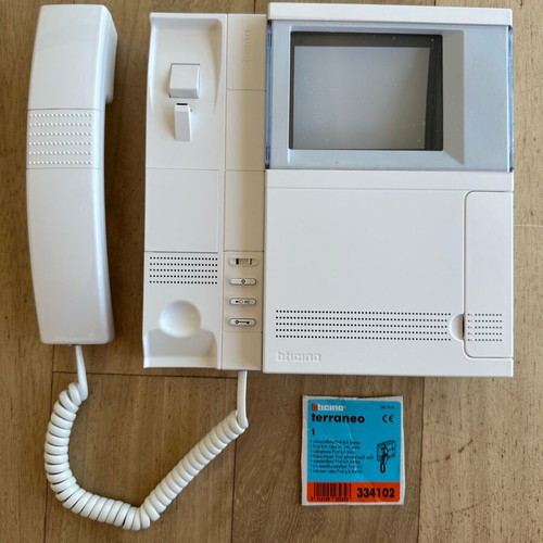 Legrand Bticino Terraneo video door phone new