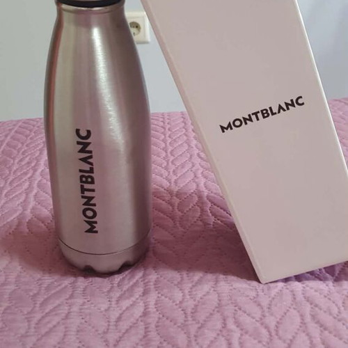 Montblanc Thermos Silver for Hot and Cold Drinks