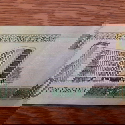 ΓΚΑΜΠΙΑ 10 DALASIS ( 2015 ) - GAMBIA 10 DALASIS P # 32 SC / UNC