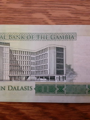ΓΚΑΜΠΙΑ 10 DALASIS ( 2015 ) - GAMBIA 10 DALASIS P # 32 SC / UNC