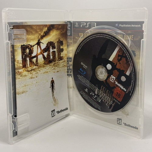 Rage PS3 game used, action adventure