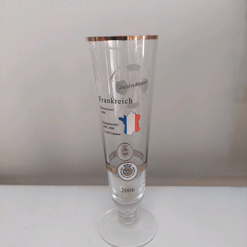 Warsteiner France 2006 beer glass like new, collectible