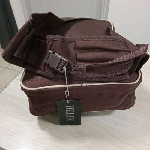 Crossbody bag brown new durable material for daily use