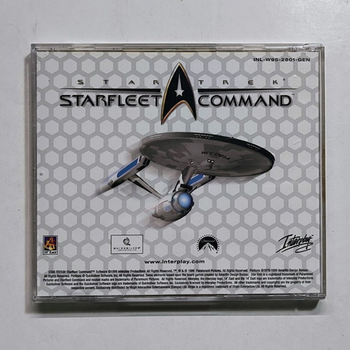 Star Trek Starfleet Command PC game used, strategy