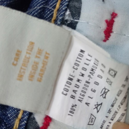 BLY 03 men's bermudas new, size L, 100% cotton, blue