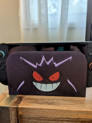 Nintendo Switch 2 3D Printed Faceplate Cover with Gengar Design