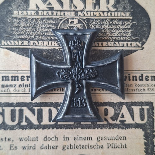 Genuine Iron Cross 2nd Class World War I