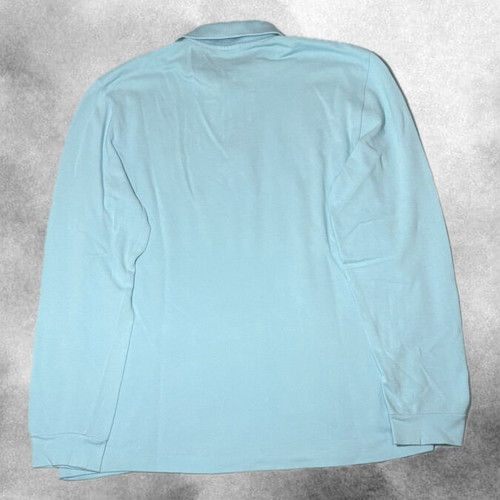 Lacoste long sleeve shirt blue like new size M