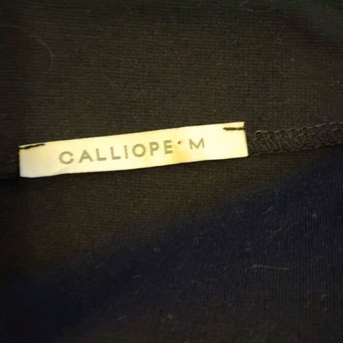 Calliope mini skirt black like new with frill and zipper