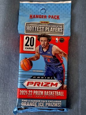 NBA Panini Prism 2021-22 Hanger Pack σφραγισμένο, 20 κάρτες