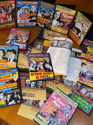 Collectible San Palio Sinema pack 13 DVDs and 6 rare magazines like new