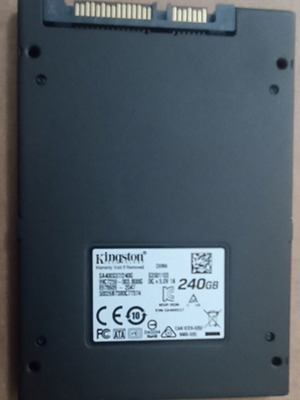 Kingston SA400S37/240G SSD 240GB, 82% υγεία