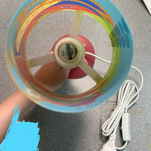 Children's table lamp 43cm