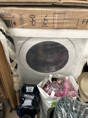 Washing machine new, 8 kg load capacity