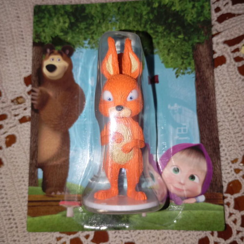 Squirrel collectible figure from Masha and the Bear new