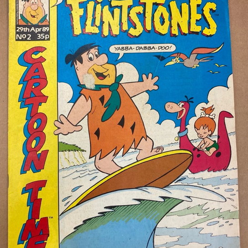 Marvel 1989 Hanna Barbera The Flintstones #2 μεταχειρισμένο