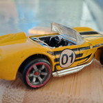 Hot Wheels Ferrari 250 Testa Rossa μεταλλικό αυτοκινητάκι, κίτρινο αγωνιστικό