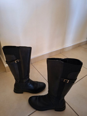 Riding boots used, women's size 38, black