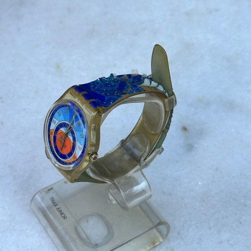 Swatch Azimut GK179 vintage wristwatch 1994, used, unisex