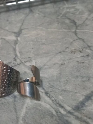 Steel rings like new, set of 4 pieces